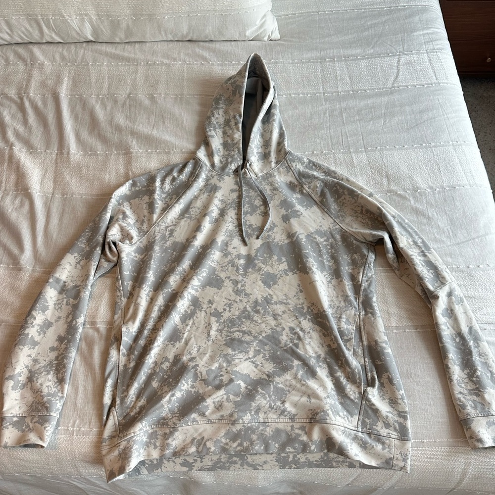 Lululemon City Sweathirt Crew Spectral White Opal Silver Drop XL